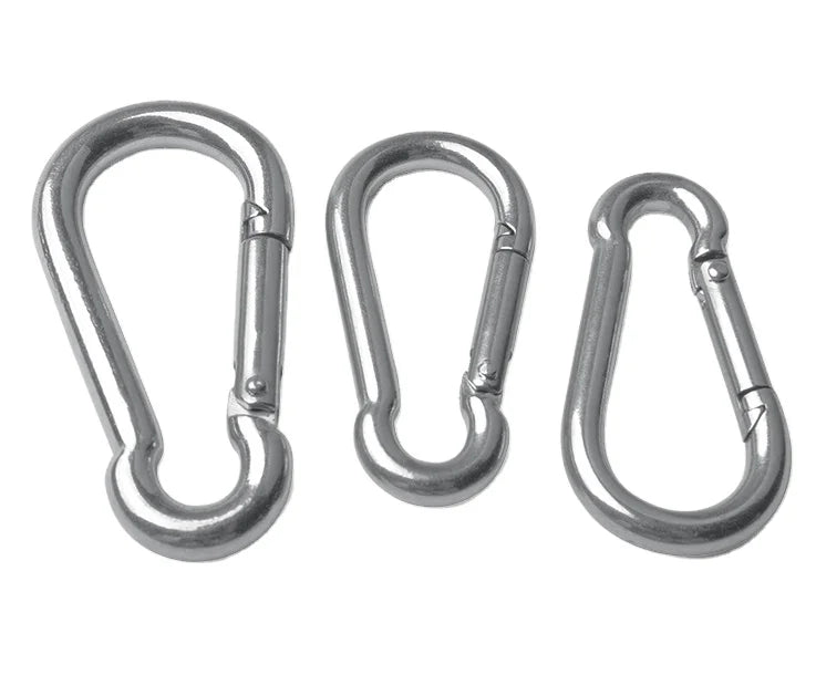 Cheap Stainless Steel Key Chain Hook Snap Hook Climbing Carabiner