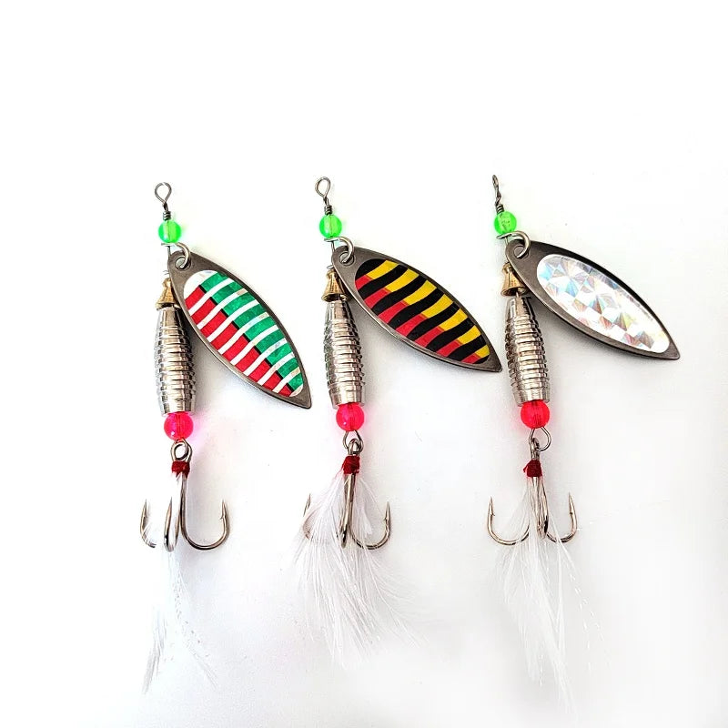 MISTER LURE Fishing 5g 8.5g Sequins Fishing Lure Manufacture Spoon Spinner Bait Spinnerbait Metal Hard Lure