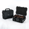 For Heavy Duty Hard Shell Plastic Drone Storage Case OEM IP67 Certified Stackable Waterproof Rugged Controller Equipment Case