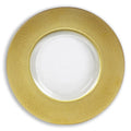 13inch Stylish Dishesgold Silver Crystal Party Wedding Event Rental Decoration Glass Charger Plates