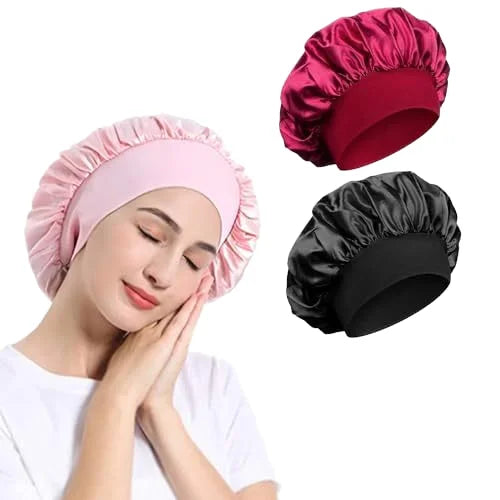 Wholesale Female Elastic Band Somalian Ladies Traditional Bonnets Hair Bonnets Sleeping Cap Women Satin Bonnet Homme