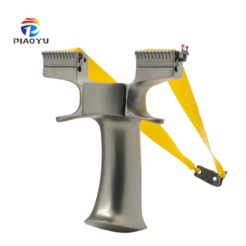 PIAO YU Stainless Steel Dragon Tooth Slingshot Professional Shooting Slingshot Outdoor Light Luxury Hunting Activities