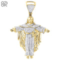Jesus Christ the Redeemer VVS Moissanite Pendant Custom Charms 925 Silver 18k Gold Fine Jewelry for Necklace Women Men