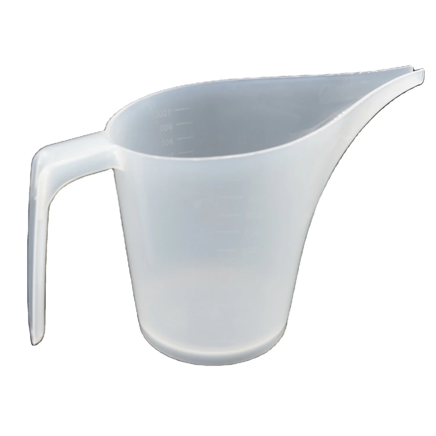 BPA Free Multi- Functional Reusable Long Mouth 500ml/ 1000ml /2000ml Plastic Measuring Cup for Making Handmade Soap