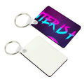 Wholesale Ming Yang HB-01 Durable MDF Wood Base Photo Keychains UV Printed PVC Silicone Laser Engraved Logo PU Acrylic Metal