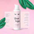 Durst Custom HD Waterproof Skin Care Bottle Labels 1200Dpi Print Bottle Label