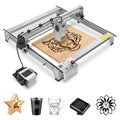 LASER TREE K1 PRO DIY KIT Desktop Diode 30W 4040 High Power CNC Cutting Laser Engraver 4040 with Air Assist for Leaf Stone