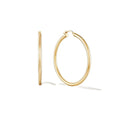High Quality Big Hoop Hypoallergenic Earrings Brass 18k Gold Plated Hollow Gold Hoop Earrings