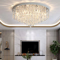 Guzhen Best Sale High Quality Crystal Dimming Interior Decor Lighting Ceiling Lamp Lustre Living Room Bedroom