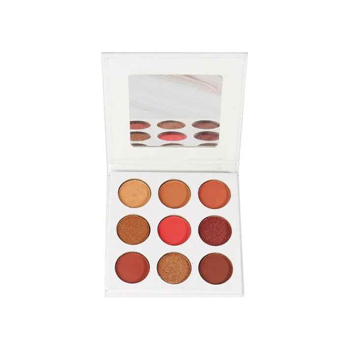 Custom Your Own Brand Logo 9 Colors Private Label Wholesale Eye Shadow Palette High Pigment Makeup Palette Eye Shadow Palettes
