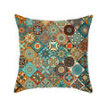 Wholesale European Classical Spanish Dot Design 100% Polyester Customizable Throw Pillow Case Home Hotel Stitched Decorative