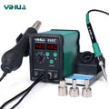 YIHUA 898D+  2in1 750W Hot Gun air Solder Soldering Iron for Mobile Phone Repair Rework Soldering Station