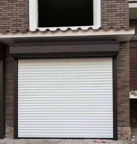 Insulation Sealing Exterior Anti-theft Storefront Doors High Wind Rated Insulated Modern Design Aluminum Steel Garage Door