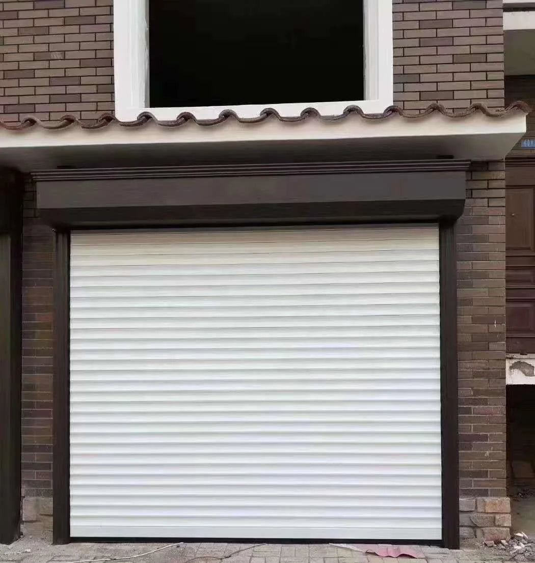 Insulation Sealing Exterior Anti-theft Storefront Doors High Wind Rated Insulated Modern Design Aluminum Steel Garage Door
