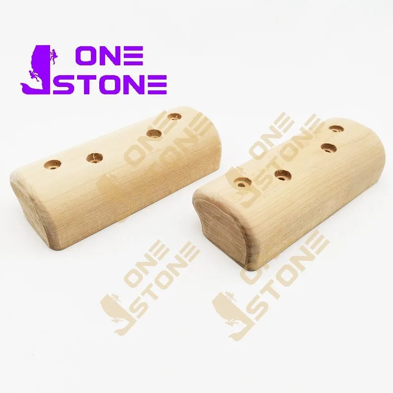Custom Made Indoor/Outdoor Rock Climbing Grip Wood Grips Jug Training Fingerboard Climbing Holds Bouldering Home Wooden
