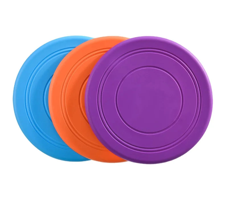 Custom Durable TPR Dog Toy Flying Disc for Outdoor Water Use Dog Training