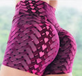 Women Digital Printed Sheet Iron Stretch Hip Lifting High Waist Yoga Shorts