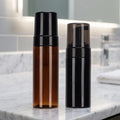 Factory Amber Black 100ml 150ml  Cosmetic Plastic Foaming Soap Bottle Foam Pump Bottle