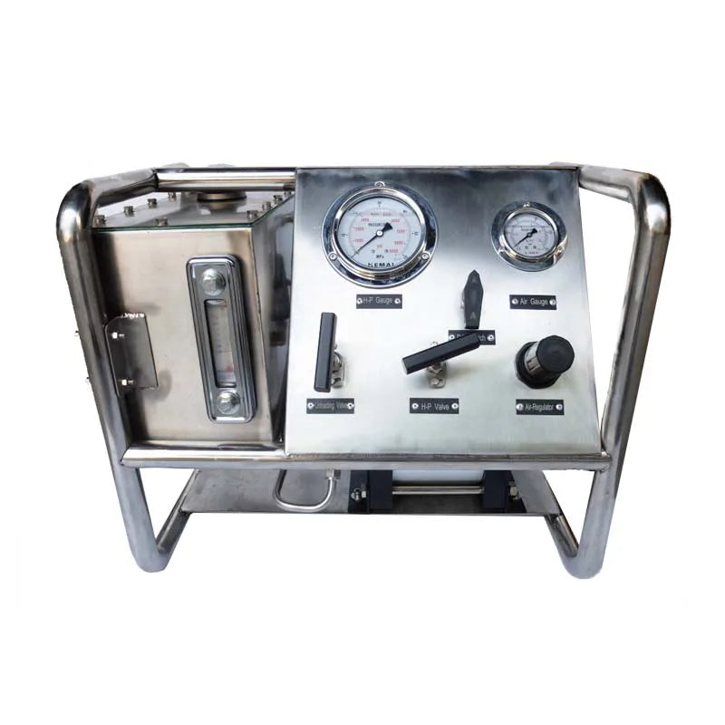 Popular USUN Model:US-AH170 15K to 20K PSI High Pressure Air Hydro Test Pump Bench for  Oil Industry