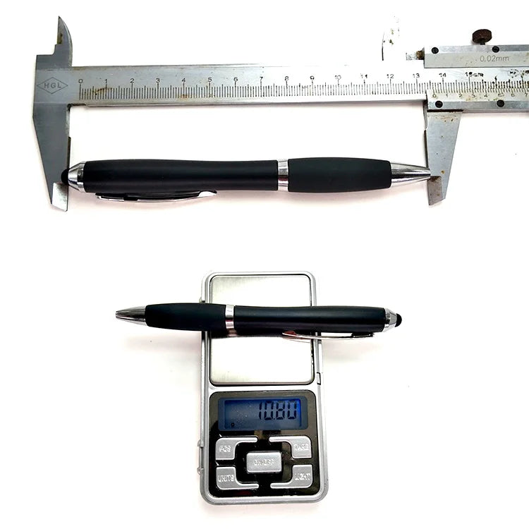 High Quality Custom Laser Logo LED Light Touch Screen Pen Promotional Ballpoint Pen with Stylish Features