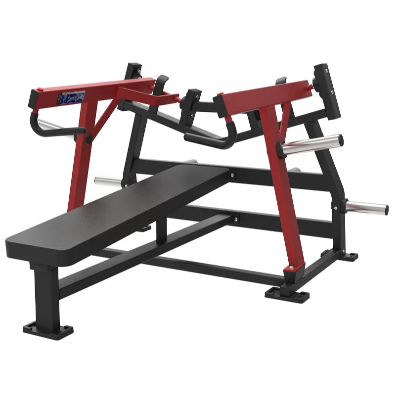 Plate Loaded Iso Lateral Horizontal Press Gym Supine Bench Press JLC Fitness Equipment Center Laydown Chest Strength Machine