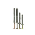 ELEHK Factory Nylon Frame Wall Plug Concrete Expand Hammer Screws Plastic Anchor for Wall Fixing