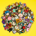 Keychain Cartoon Figure Key Ring Cute Dogs Anime Key Holder Fit Women Girl Fans Souvenir Gift Trinket Custom Wholesale