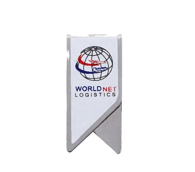 Hot Selling Custom logo Metal Bookmark Paper Clips with High Quality