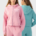 Custom Sportswear Long Sleeve Hooded Sweatshirt Thumb Holes Sports Clothes Gym Fitness Jackets Women Zipper Wamth Yoga Jacket