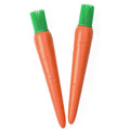 Eco-friendly Creative Carrot Shape Barbecur Oil Brush Kitchen Tools Cake Butter Cream Silicone Baking Brush