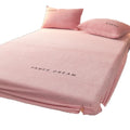 High Quality 400TC Plaid Flannel Bed Sheets Set 100% Polyester Winter Warm Bedding for Home & Hotel Use