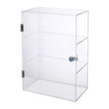 Wholesale 3-Tier Acrylic Eco-Friendly Display Case with Lock Pre-Assembled Classic Storage for Collectibles