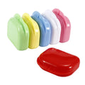 Colorful Eco-friendly Orthodontic Dental Denture Bath Box Mirror Home Use Multi-purpose Teeth Whitening Accessories Denture Bur