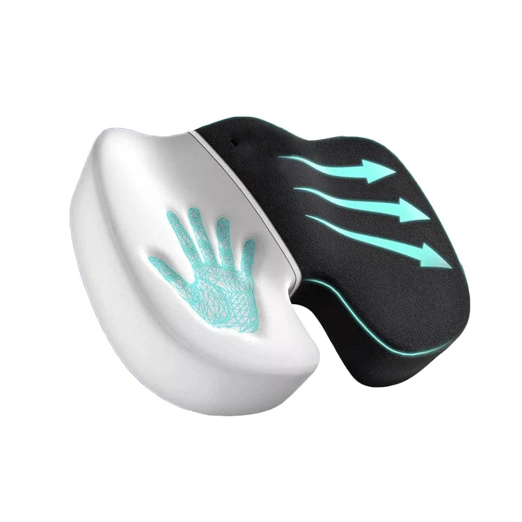 Comfortable Cushion Relieve Tailbone Pain Non slip Ergonomic Memory Foam Office Chair Seat Wheelchair Cushion