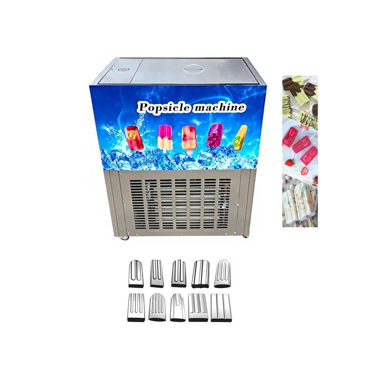 Stainless Steel Popsicle Ice-lolly Moulding Machine Brazil Type Stick Popsicle Machine