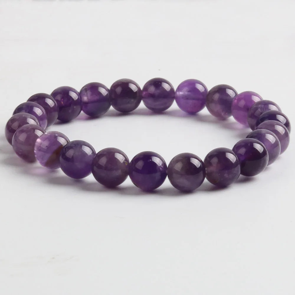 New Arrival Explosion Stone Dream Amethyst Bracelet for Women Fashion Bead Jewelry Gift