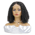 Full Bob Lace Front Wig Cheap Imitate Natural European Virgin Remy Hair Human Hair Transparent French Wig 100% Density Shedding