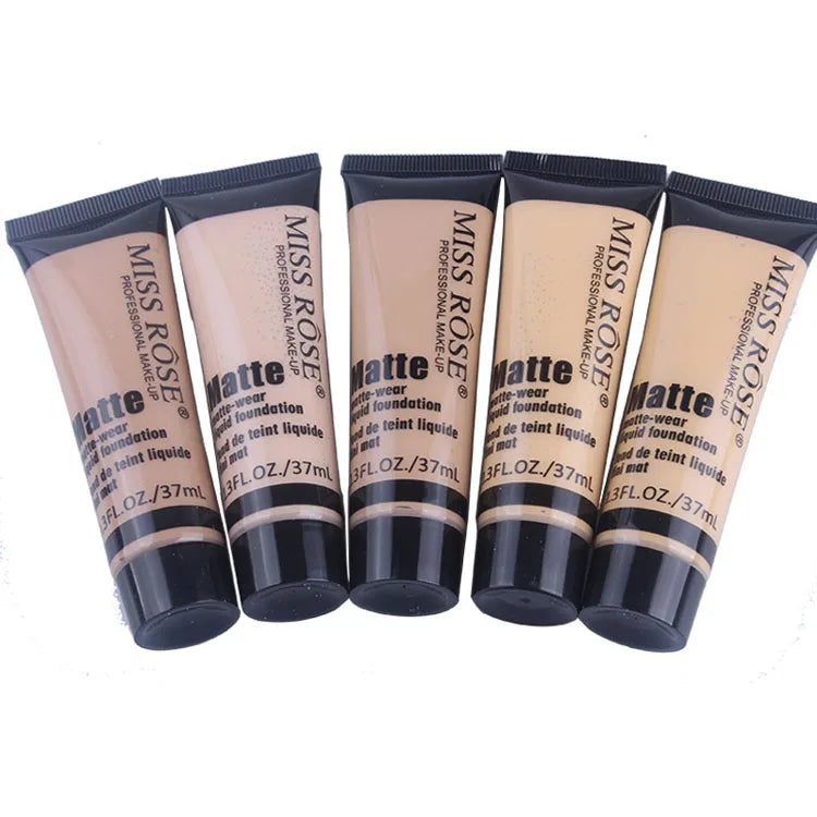 Wholesale Long Lasting Concealer Foundation Waterproof Moisturizing Mineral Matte Full Coverage Liquid Foundation 37 ml