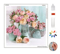 5d Diy Flower Diamond Painting Cross Stitch Mosaic Diamond Embroidery Full Drill Home Decoration Diamond Painting Rose