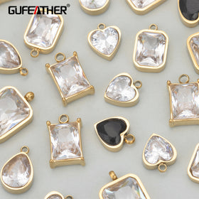 MD43 316L Stainless Steel Nickel-Free Jewelry Accessories Handmade DIY Pendants & Necklace Making Findings 6pcs/Lot