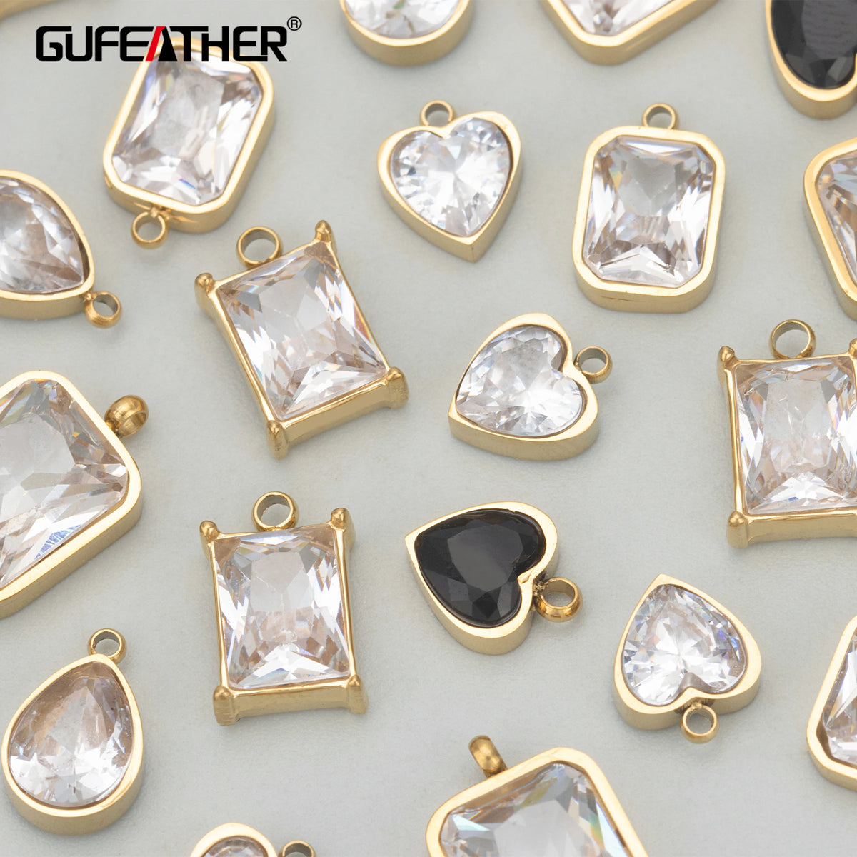 MD43 316L Stainless Steel Nickel-Free Jewelry Accessories Handmade DIY Pendants & Necklace Making Findings 6pcs/Lot MegaBDM