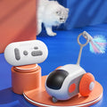 2025 Wholesale Interactive Smart Electric Remote Control Cat Toy Soothing Little Mouse Running Sports Silicone Self-Moving Toy