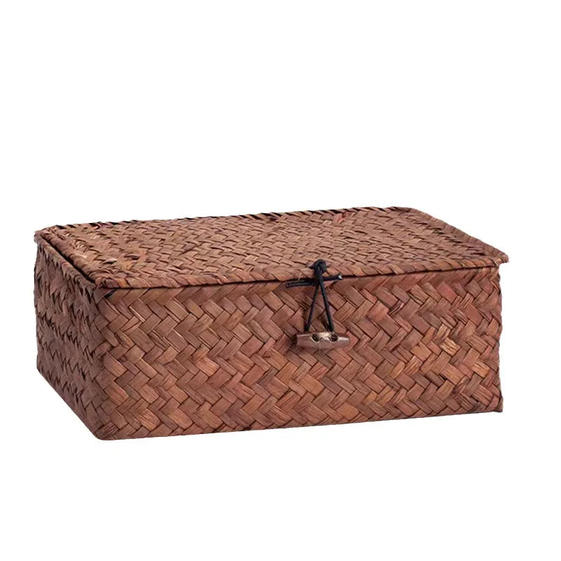 Wholesale Natural Seagrass Weaving Creative Multifunctional Organizer