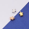 Hot Products Small Turtle Charms Custom Logo Metal Stainless Steel Charms for Jewelry Making