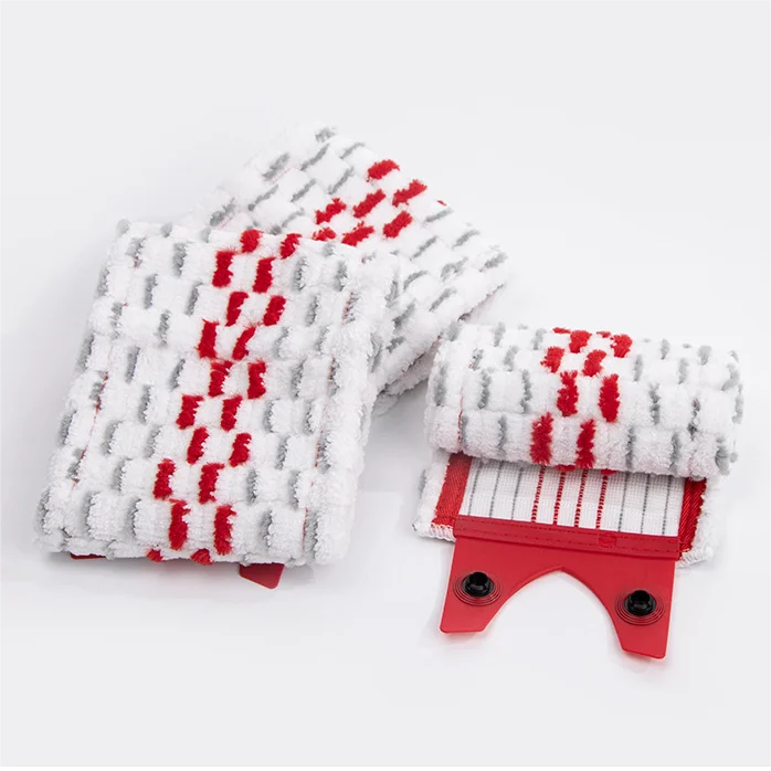 Compatible VVileda Custom Wholesale Microfiber Flat Mop Replacement Cloth Thickened Household Flat Microfiber Wet Dry Mop Refill