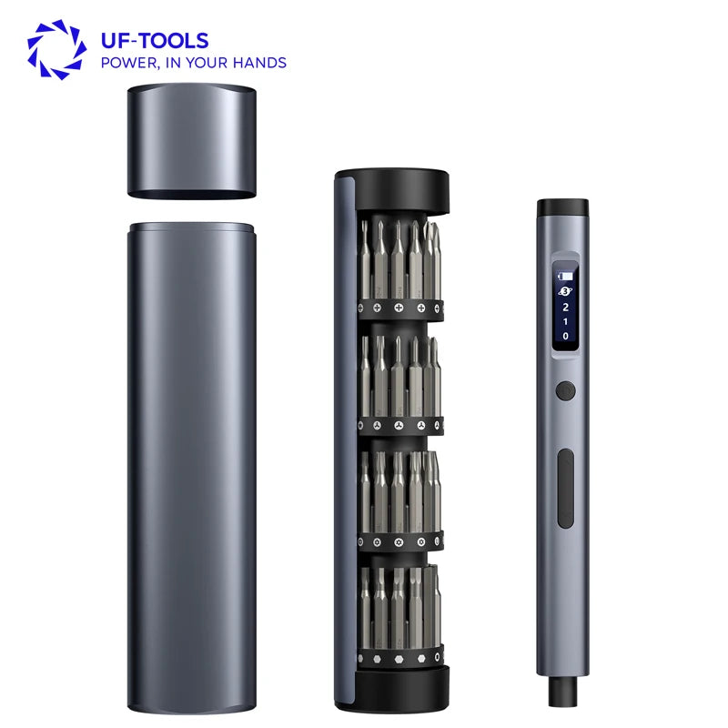 Mini 62 In1 Small Electric Screwdriver Kit with Magnetic Bits Precision Screwdriver Cordless Repair Tool for Phone Camera Laptop