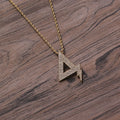 CN270 Brass Cubic Zircon Pendants Necklace Men's Hip Hop Necklace BlingJewelry