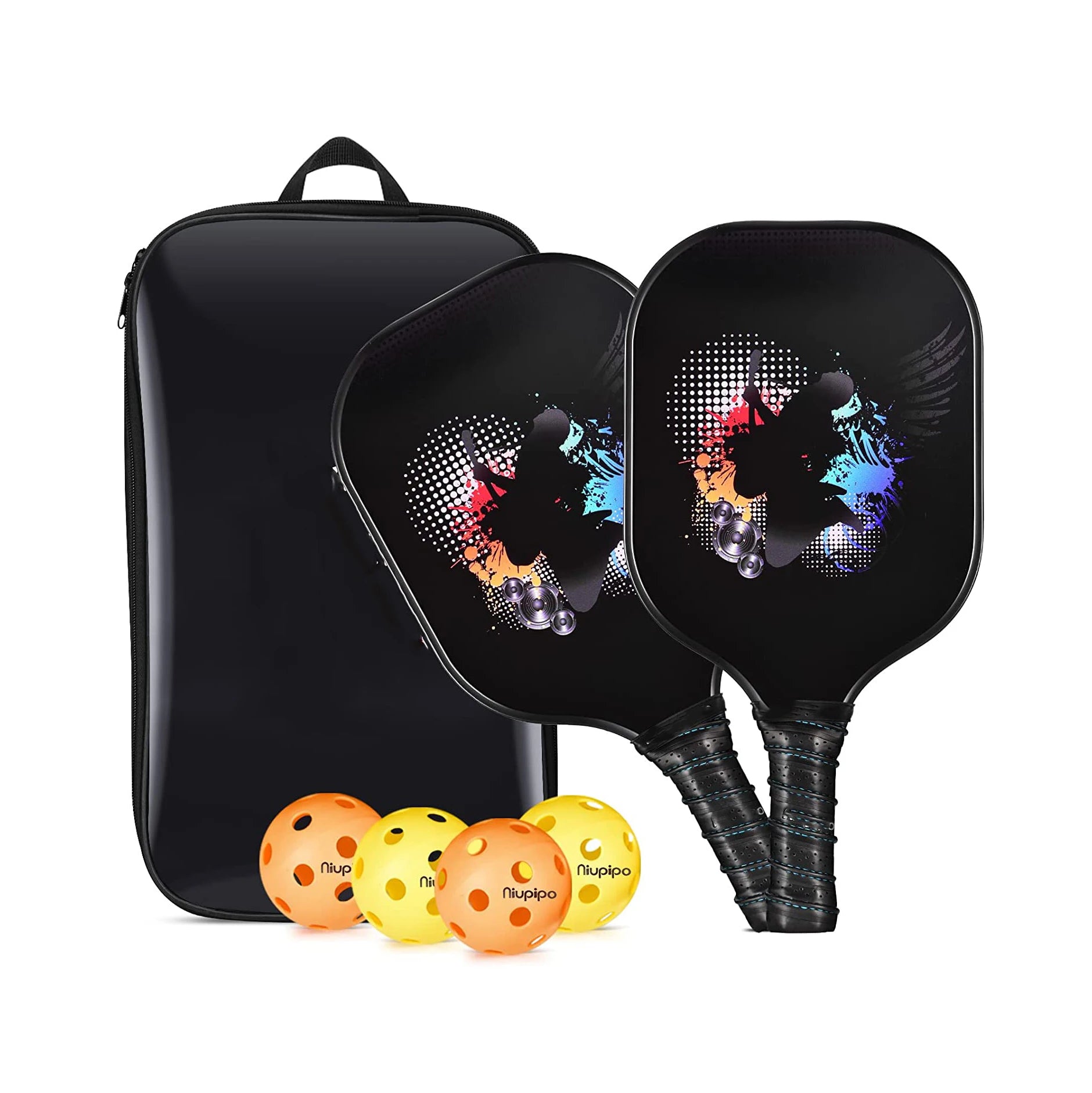 FDFIT Factory Custom 3K Carbon Fiber Pickleball Paddles with Fiberglass Surface Professional Outdoor Ball Sports Part