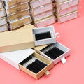 0.07 Dark Matte Cashmere Volume Korean Mink Silk Korean PBT Private Label Eyelash Extensions Supplies Wholesale Trays Vendor
