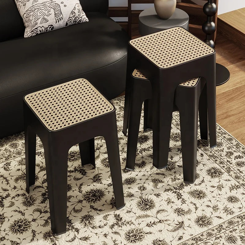 Modern Style Sturdy & Durable Plastic Grid Chair New Mesh Design for Household and Commercial Use